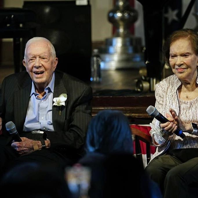 Rosalynn Carter, 96-year-old former first lady, is in hospice care at home, Carter Center says